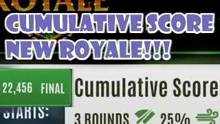 🔥Round 2/3🔥 Cumulative Score - New Hole Royale! 22456PTS ⚡Ultimate Golf Archives⚡