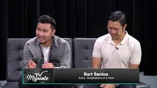 Toronto-based indie actors John Alix and Bart Santos on TV Migrante
