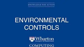 Environmental Controls