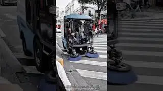 WorkTool Street Sweeper for Efficient Modern City Cleaning