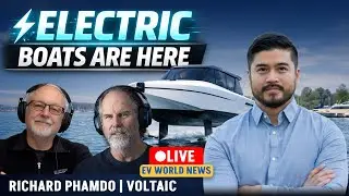 Richard Phamdo with Voltaic on Electric Boats