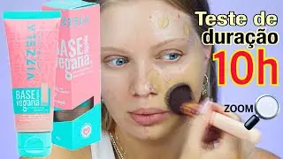 Testei a Base VEGANA da VIZZELA - Pele Oleosa | Daria Dasha