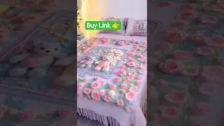 7D Bed Sheet Cover 😊👍 #bedcover #3d #bedsheets #youtubeshorts #shorts