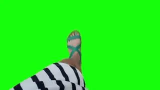 Walking Legs Green Screen - Free Footage