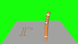 Футажи на зелёном фоне Буквы Весёлый Маркер Анимация для видео Green screen animation