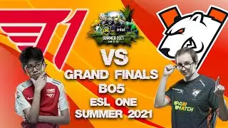 T1 VS VIRTUS PRO | BO5 | ESL ONE SUMMER 2021| GRAND FINALS