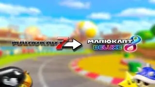 Je teste les courses de Mario Kart 7 sur Mario Kart 8 deluxe !
