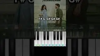 Inthadham song shorts piano vesrion #piano song inthandham from #seetharam shorts music songs
