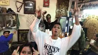 Tanke grabando video oficial de los trankalowcos en baicas lowrider con el huesos quien m&aacute;s