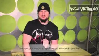 vocalvictim backstage with TRIVIUM 09.02.2014 K&ouml;ln