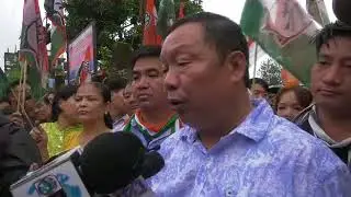 Several Congress workers arrested during Bharat Bandh