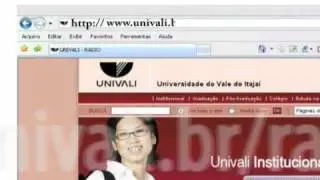 VT R&Aacute;DIO E TV UNIVALI