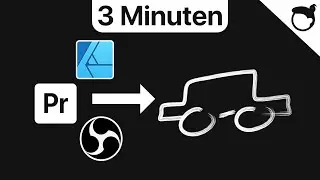 Zeichnung aufnehmen mit Affinity Designer und OBS-Studio