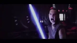 SPOILERS Star Wars The Last Jedi. Snoke Death Scene.