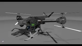 constructing: Transversal Coaxial Helicopter | Concept |