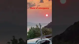 Newfoundland wild fires #stateofemergency #newfoundland #&eacute;vacuation #stjohns #wildfire
