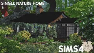 ОДИН ДОМ ПРИРОДЫ | Sims 4 CC Speed ​​Build | ССЫЛКА ДЛЯ СКАЧИВАНИЯ (TRAY+CC+CC LINKS)