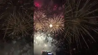 A magnificent ending part of the grand fireworks display. #sinulog #festival #cebu #philippines #fyp