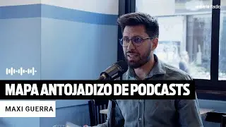 Mapa antojadizo de podcasts