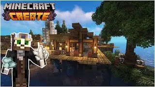 Новая кварцевая мастерская и улучшения в моде Minecraft Create!