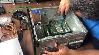 Learn With Us How To Swap Computer Cases - HP mini Case to MSI Case