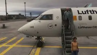 MSFS2024 | Lufthansa CityLine part 1 ✈️ CRJ-1000 | Hanover ➤ Frankfurt &ndash; 4K Ultra Realistic Vlog