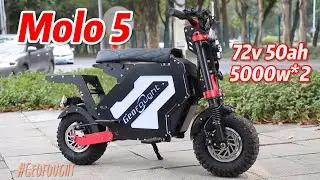 72V 10000W 50AH moped electric scooter 90-110kmh fast speed dual motor scooter