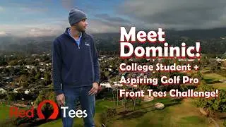 Cart Cleaning to Golf Pro: Dom's Red Tees Challenge Begins! ⛳️