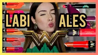 REVLON WONDER WOMAN | PROBANDO LOS LABIALES | MONILLACA