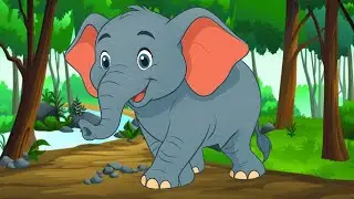 Funny and educational stories | Tiger, fox, elephant, donkey and bear's school of laughter 