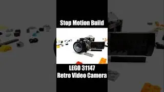 [Stop Motion Build] LEGO Creator Retro Video Camera - Camera lens Build