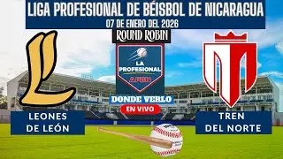 ⚾️Leones de Le&oacute;n vs Tren del Norte⚾️Donde Verlo EN VIVO|Liga Profesional de B&eacute;isbol de Nicaragua