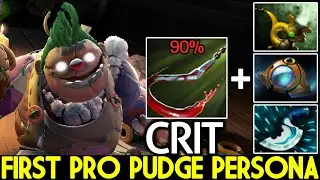 CRIT [Pudge] The Toy Butcher Pudge Persona Pro Pos 4 Gameplay Dota 2