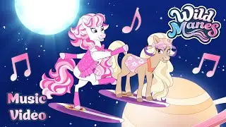Totally Awesome 🎤🎵 Wild Manes 🐴 Pony Music Video for Cool Kids!