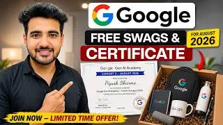 Free Google Swags & Certificates for Everyone! Google Cloud Gen AI Academy Cohort 3 in August 2026