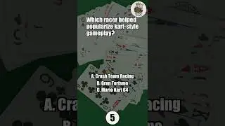 Which racer helped popularize kart-style? #Trivia #Quiz #Shorts #DailyTrivia #SmartQuiz