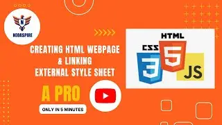 HTML Creating Webpage & Linking external Style Sheet