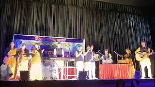 on achieving the first position in the &lsquo;Sandhya Kala&rsquo; group singing competition.
