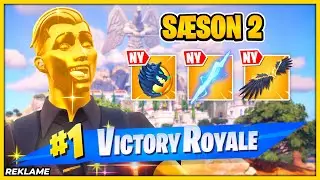 Fortnite S&AElig;SON 2 Er For Sindssyg! Nye Mythics, Medaljer + Meget Mere!