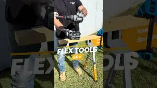 This is the New Flex Tools 24V 13MM 2-SPEED DRILL DRIVER WITH TURBO
