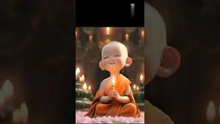 Little monk so cute status#shorts
