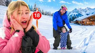 Kato Haar Eerste Keer Snowboarden.. (Wintersport vlog)