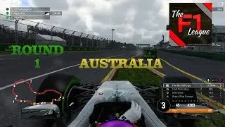 F1 2017 The F1 League Round 1 Australia: FIRST AND LAST ONLINE INTERNATIONAL RACE FOR AWHILE