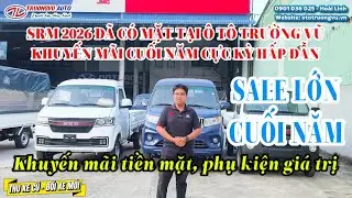 Cập nhật giá bán các dòng xe tải SRM 2026 đang có sẵn tại Ô Tô Trường Vũ 