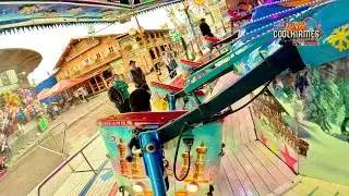 Schlittenfahrt Thelen | Onride Video 2 [ Rosenheimer Herbstfest 2023 ] - Clip by CoolKirmes