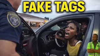Полицейский находит поддельные номерные знаки&hellip; Оба арестованы! 😳🚓