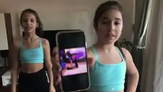 Twins Sisters yoga challenge, Little yoga by little girls, Girl Couple Yoga challenge with Best Frie