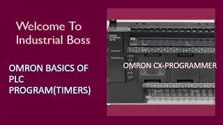 Basic Omron PLC programming timer function for beginners(Basic PLC)