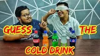 Blindfold Cold Drinks Taste & Guess Challenge | Guess The Cold Drink Challenge | Bite Fight