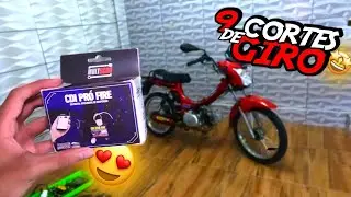 COLOQUEI O CDI MULTISCAM NA MINHA MOBILETE ! MOBY 4 TEMPOS
